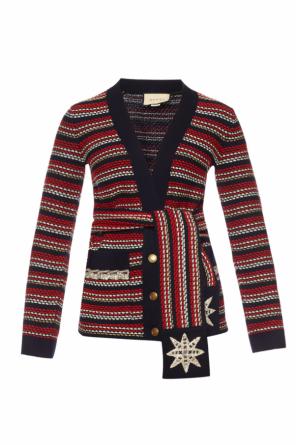 Striped cardigan, zdjęcie 1 Striped cardigan od Gucci